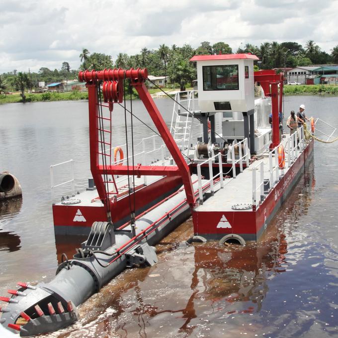1500m³ small dredger equipment in operation